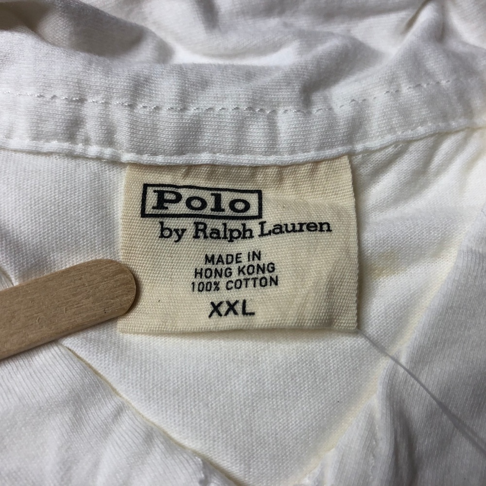 Polo Ralph Lauren Mens Size 2XL Classic White Polo - Picture 4 of 6